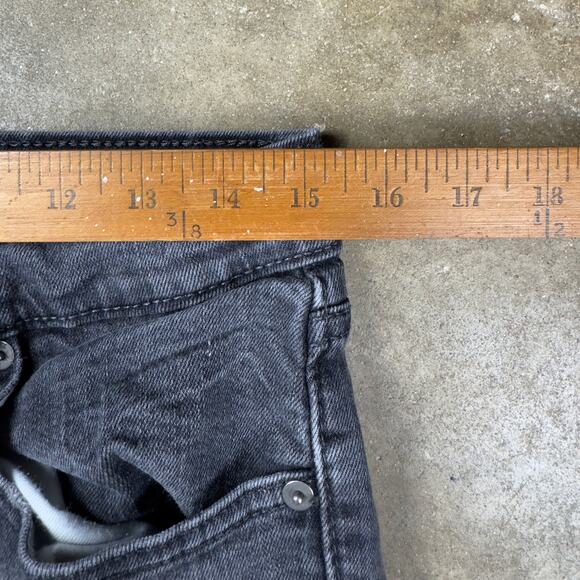 Levi’s 511 Men’s Jeans‎ Size 33x32 Black Slim Fit - Excellent Condition - Picture 7 of 11